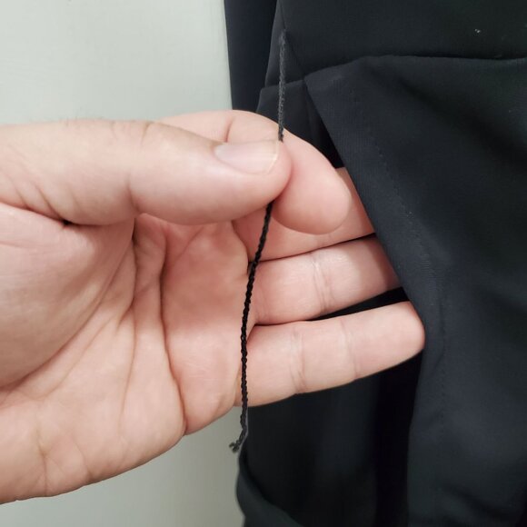 YL by Yair Vintage Black‎ Menswear Halter Neck Lapel Long Evening Dress NWT 4 - Picture 8 of 9